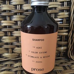 Bottle of Prose shampoo